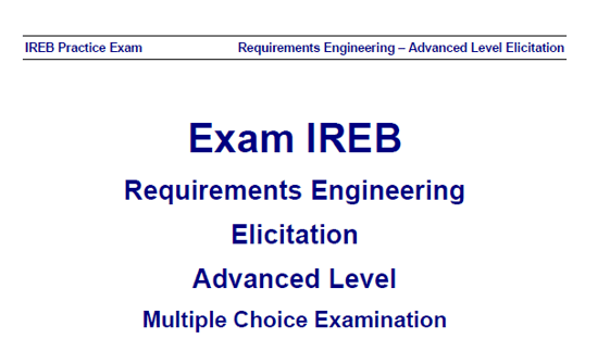 re-ireb-agile-primer elicitation mock exam